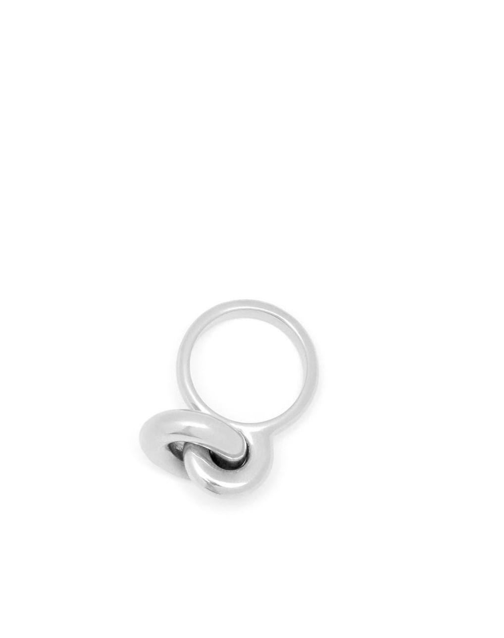 Loewe Donut link ring in sterling silver Argent | 9147EPAOZ