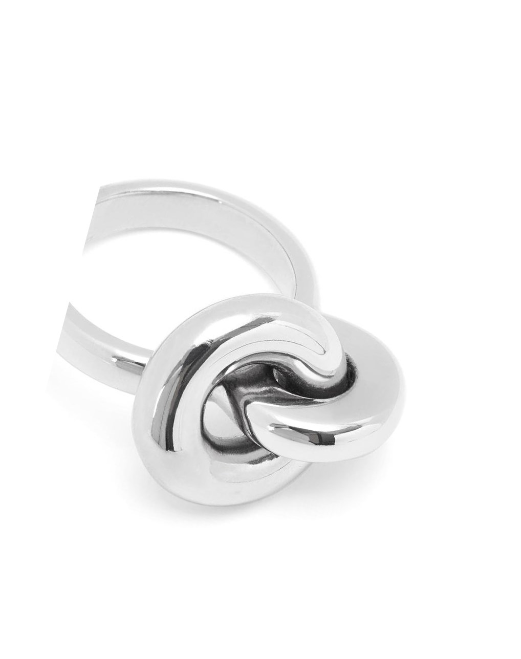 Loewe Donut link ring in sterling silver Argent | 9147EPAOZ