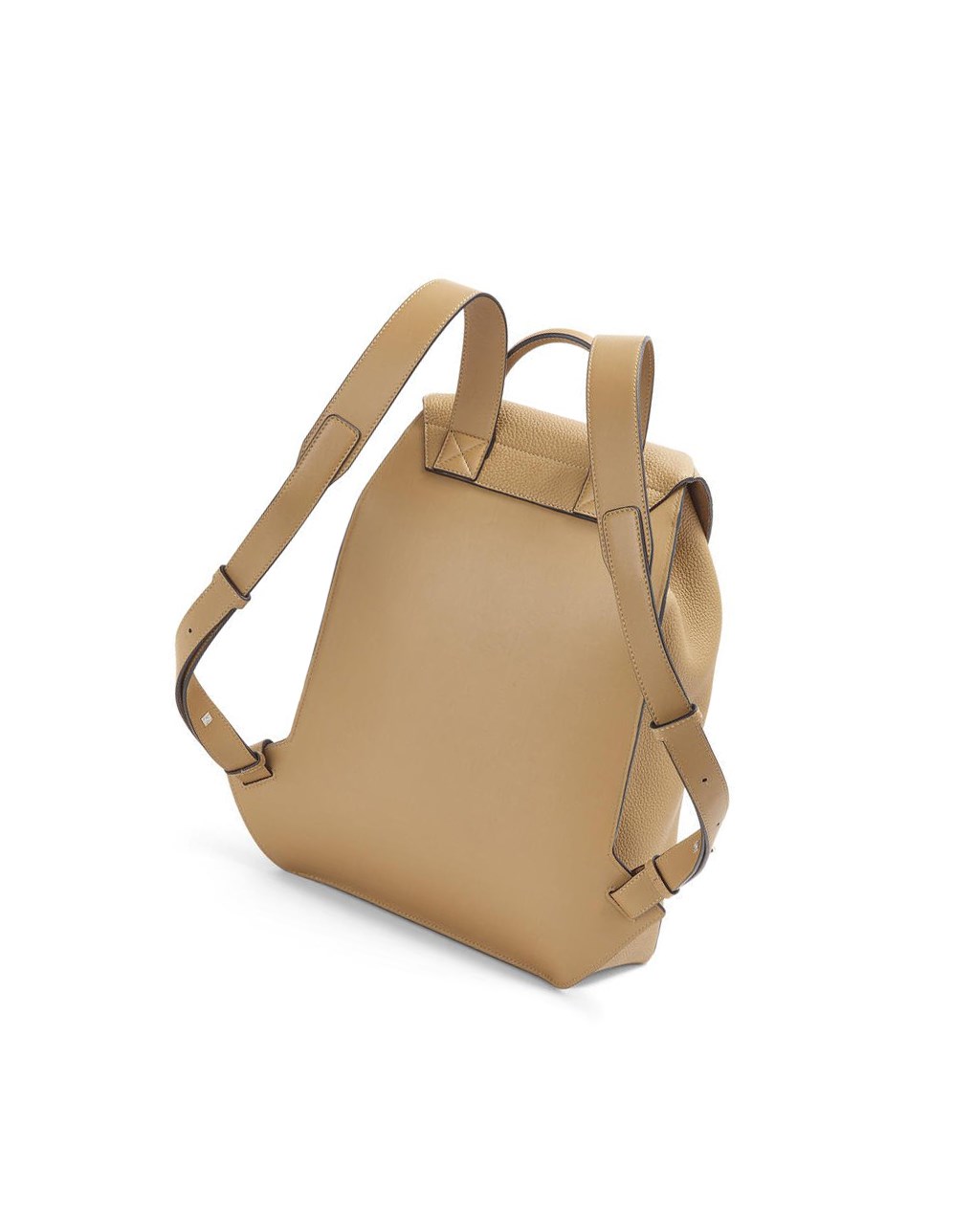 Loewe Drawstring Backpack in grained calfskin Noir | 4253EYTNA