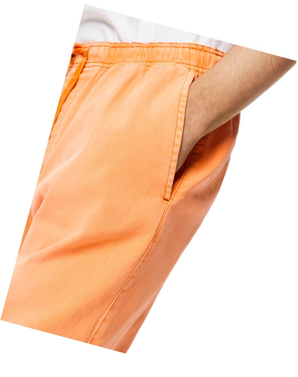 Loewe Drawstring shorts in denim Mandarin | 1403MTBPW