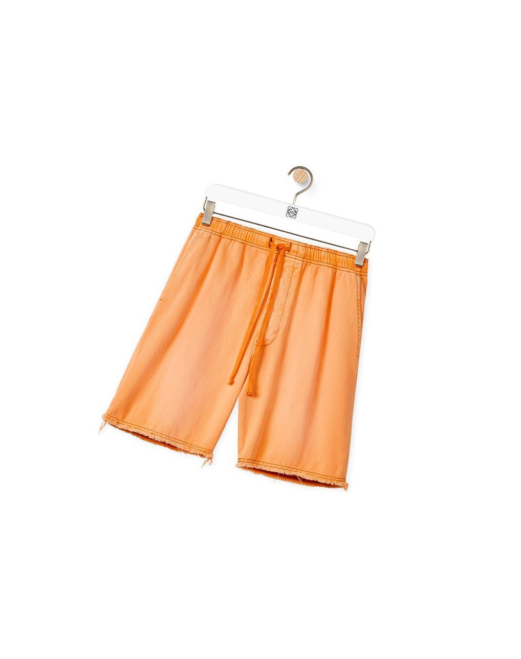 Loewe Drawstring shorts in denim Mandarin | 1403MTBPW