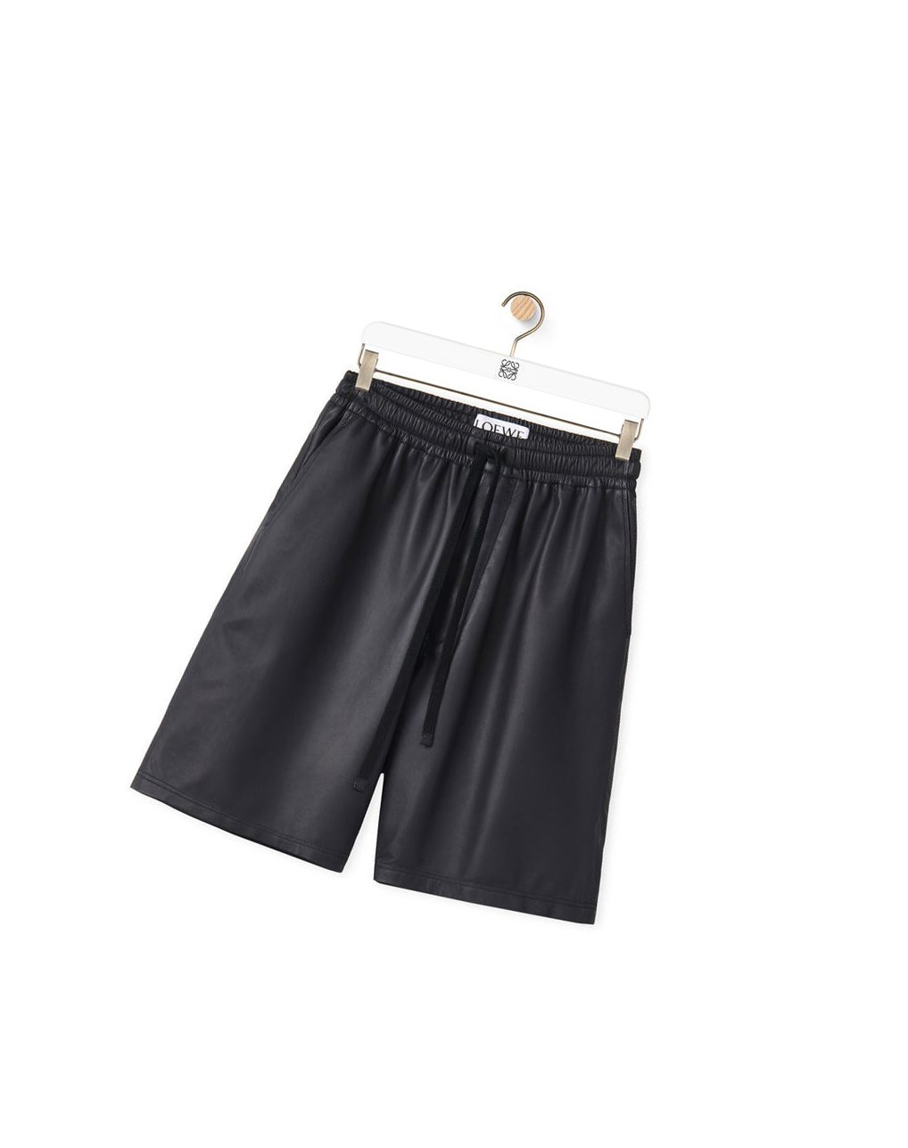 Loewe Drawstring shorts in nappa Bleu Marine Bleu | 6592YJZMA