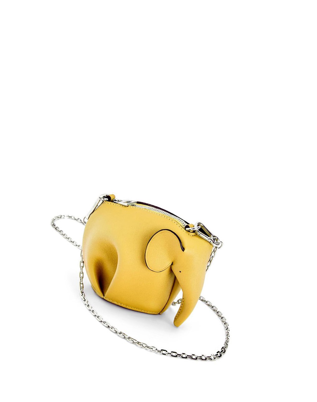 Loewe Elephant Pouch in classic calfskin Jaune | 9048ZJIEH