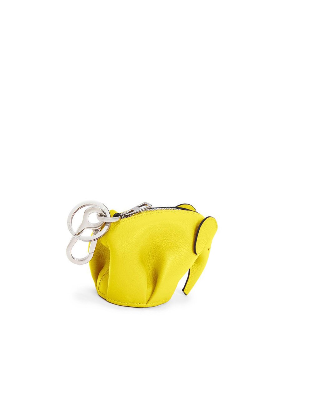 Loewe Elephant charm in classic calfskin Jaune | 6903BCPDR