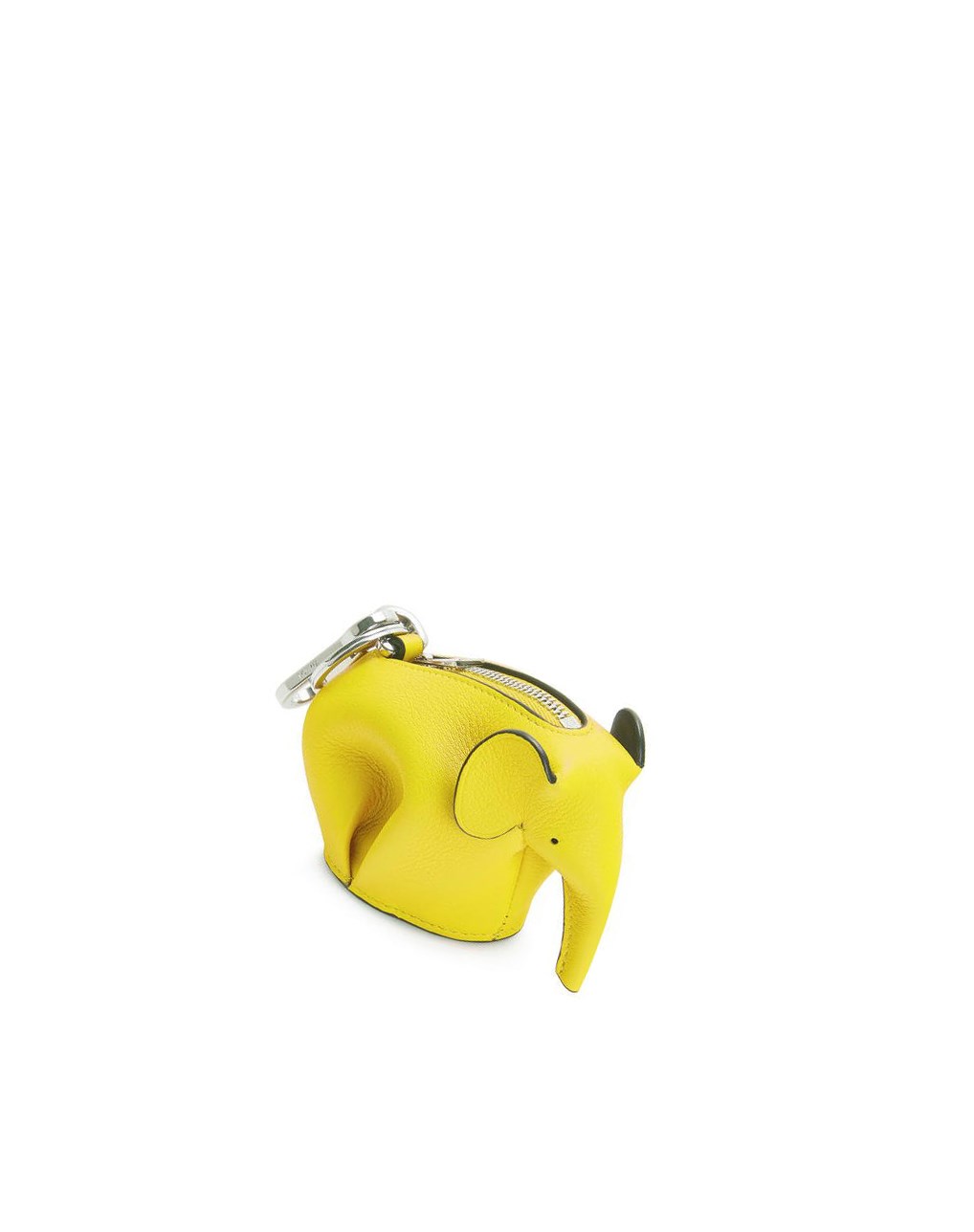 Loewe Elephant charm in classic calfskin Jaune | 6903BCPDR