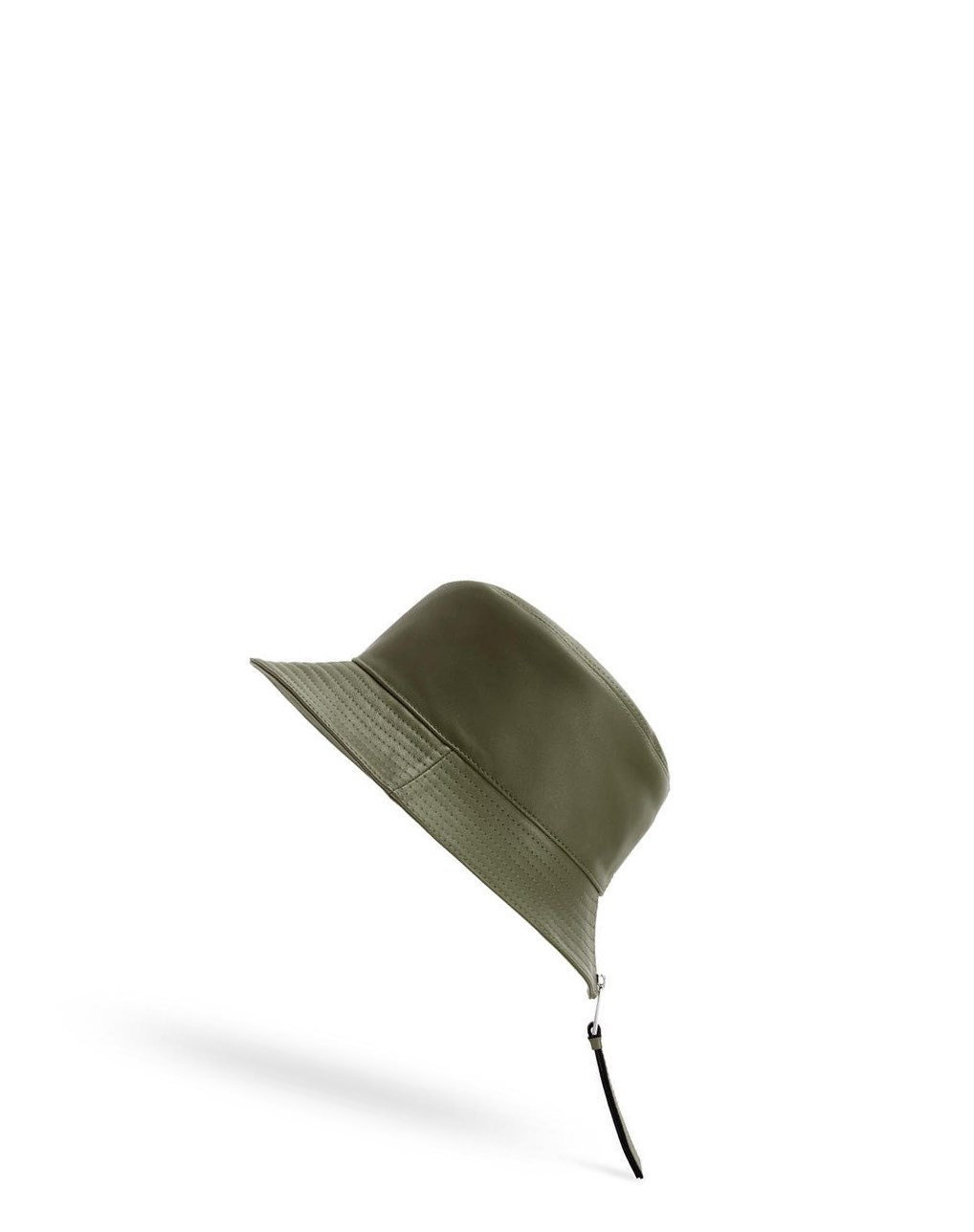 Loewe Fisherman hat in nappa calfskin Kaki Vert | 7469DAZLW