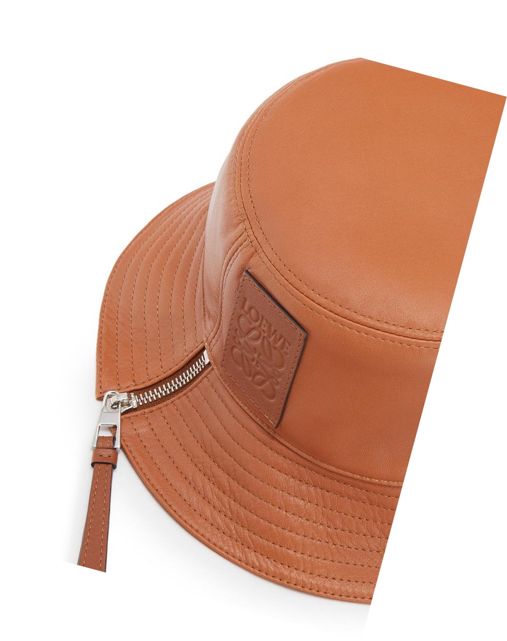 Loewe Fisherman hat in nappa calfskin Tan | 2076GDIJT