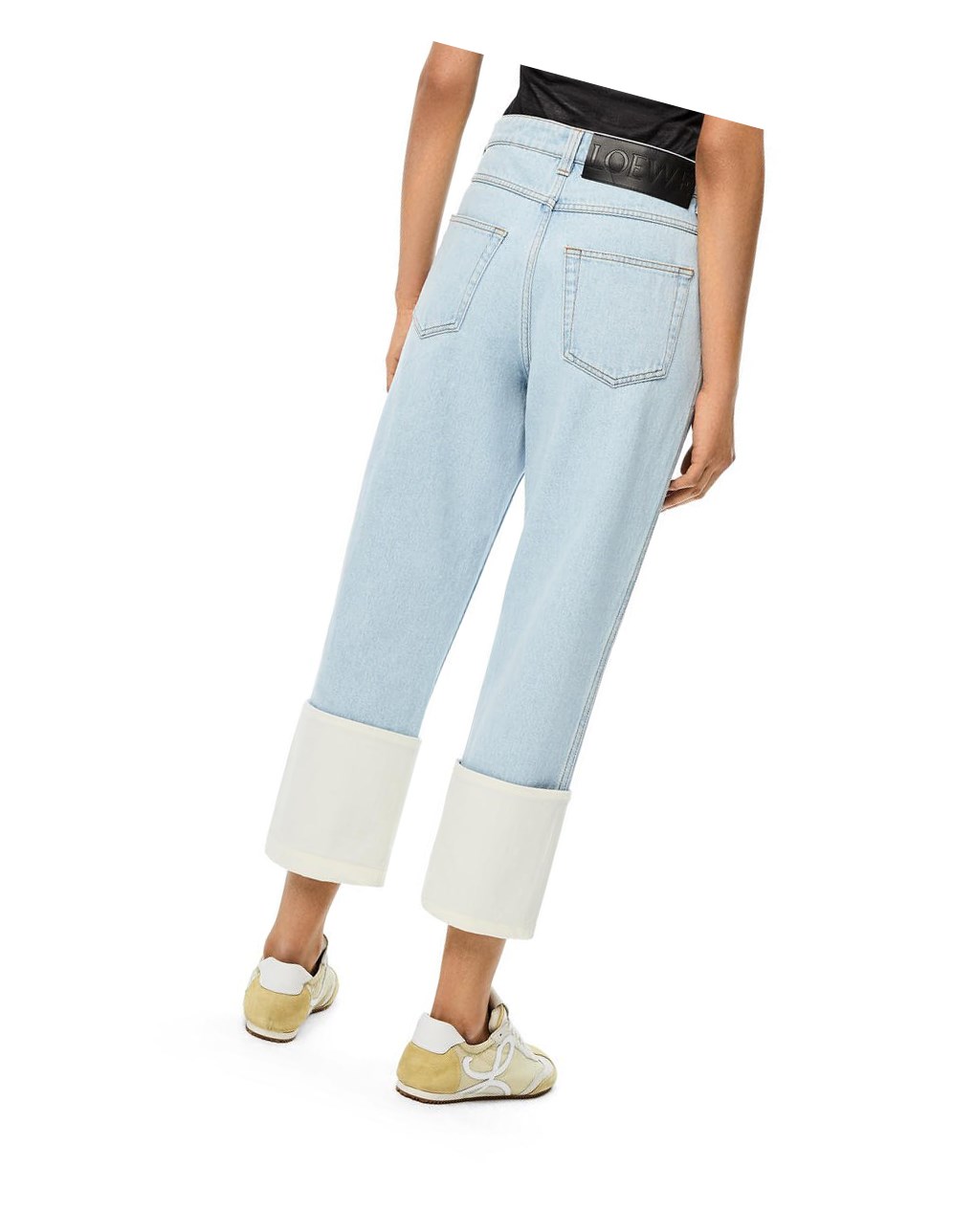 Loewe Fisherman jeans in denim Bleu Clair | 4596YDMJN