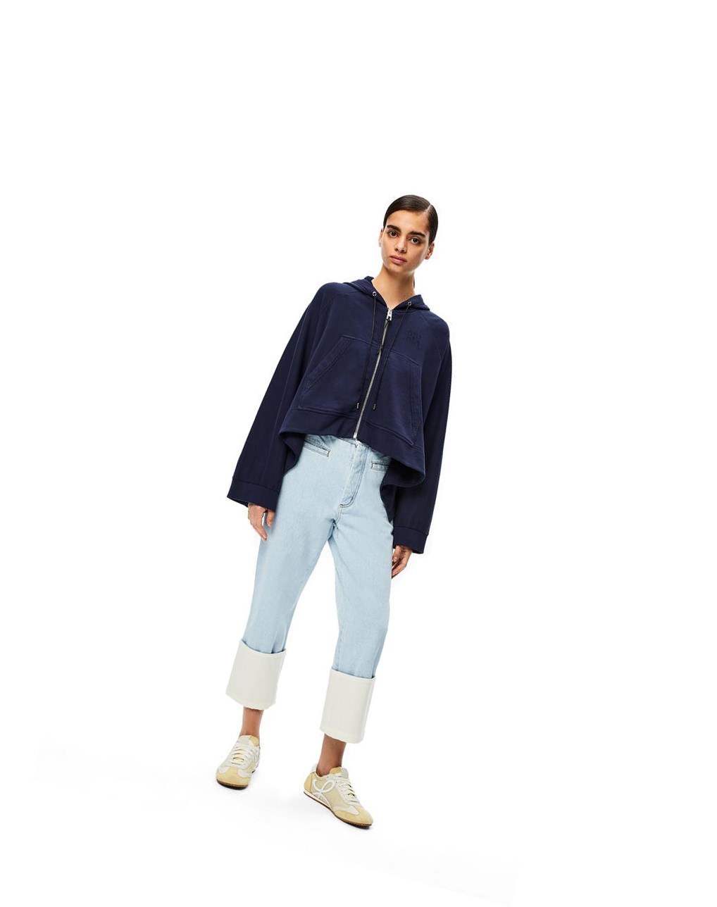 Loewe Fisherman jeans in denim Bleu Clair | 4596YDMJN