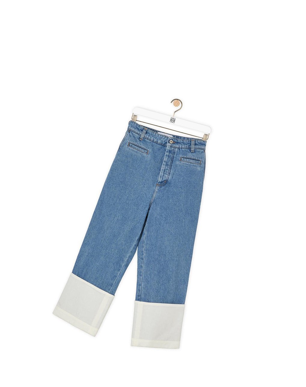 Loewe Fisherman stonewash jeans in cotton Bleu | 3290NVCKZ