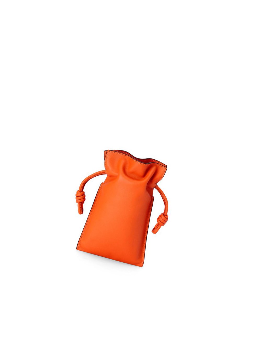 Loewe Flamenco Pocket in nappa calfskin Orange | 1075JWQFX