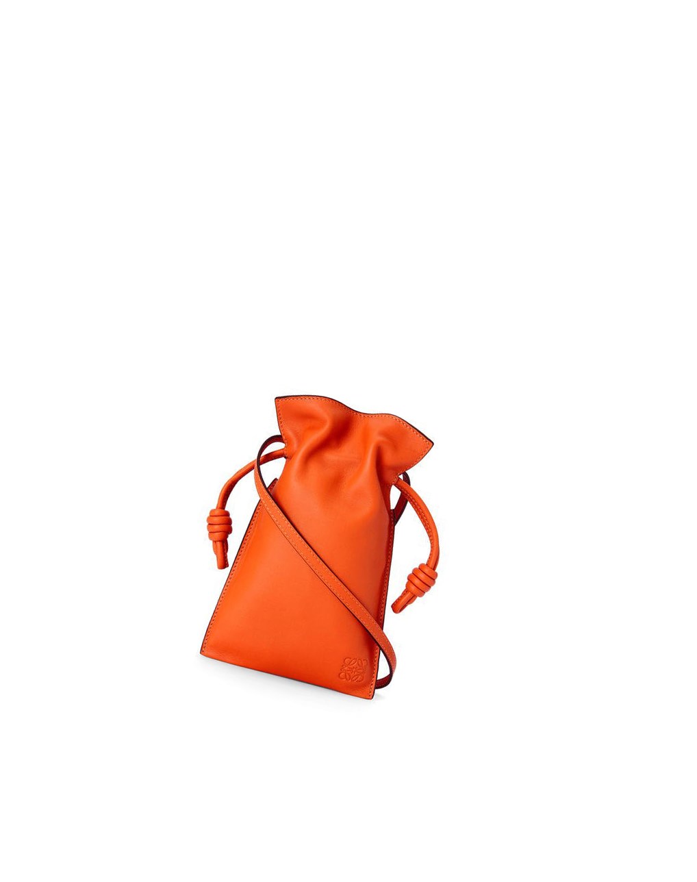 Loewe Flamenco Pocket in nappa calfskin Orange | 1075JWQFX