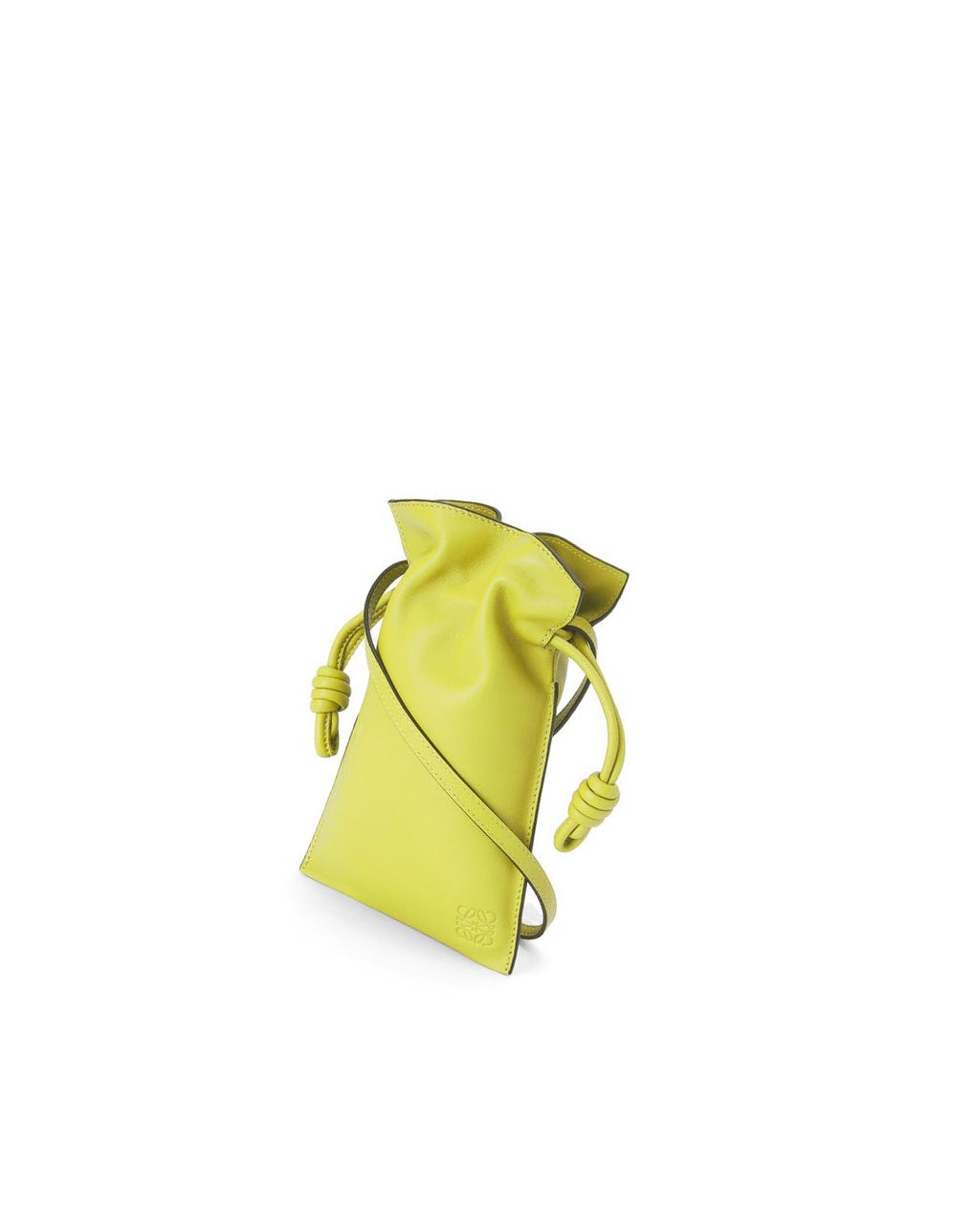 Loewe Flamenco Pocket in nappa calfskin Jaune | 6409MTIYG