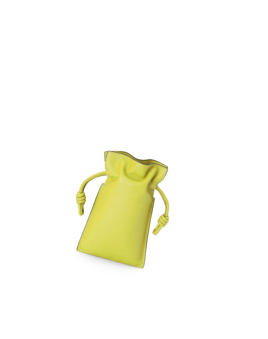 Loewe Flamenco Pocket in nappa calfskin Jaune | 6409MTIYG