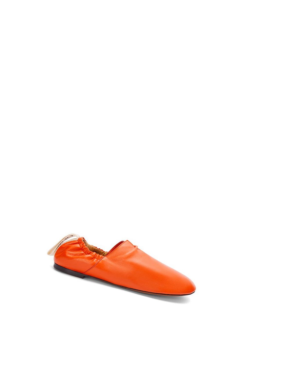 Loewe Flamenco ballerina in calfskin Orange | 3165DKWXS