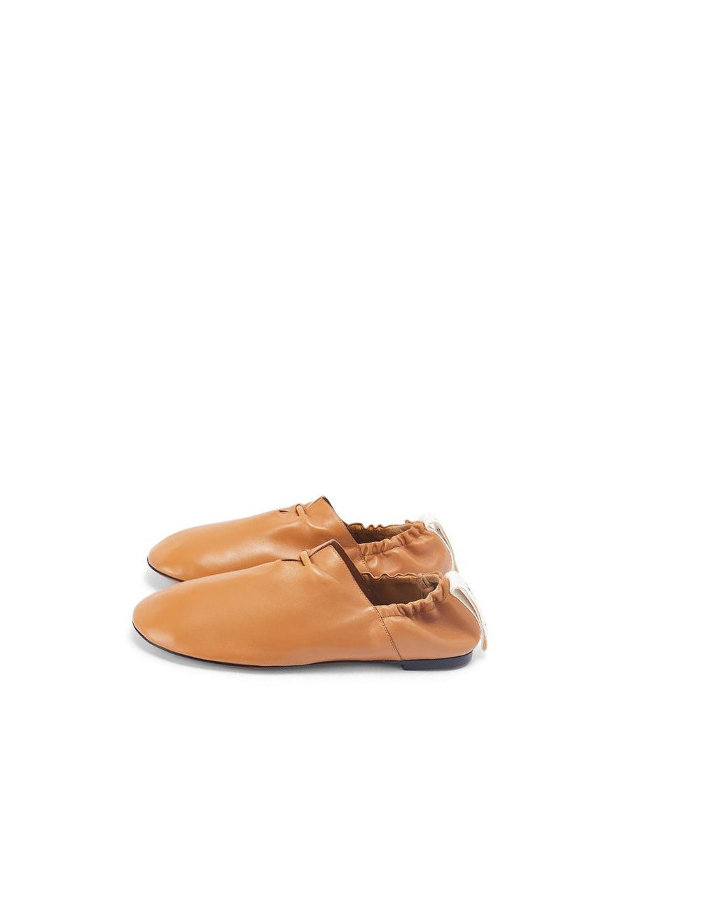 Loewe Flamenco ballerina in calfskin Warm Desert | 5618GKWYH