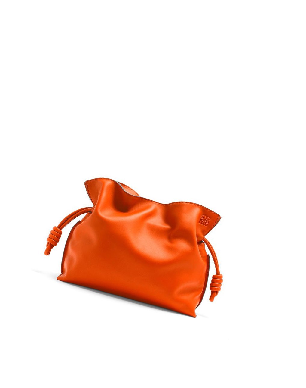 Loewe Flamenco clutch in nappa calfskin Orange | 1239OIPDU