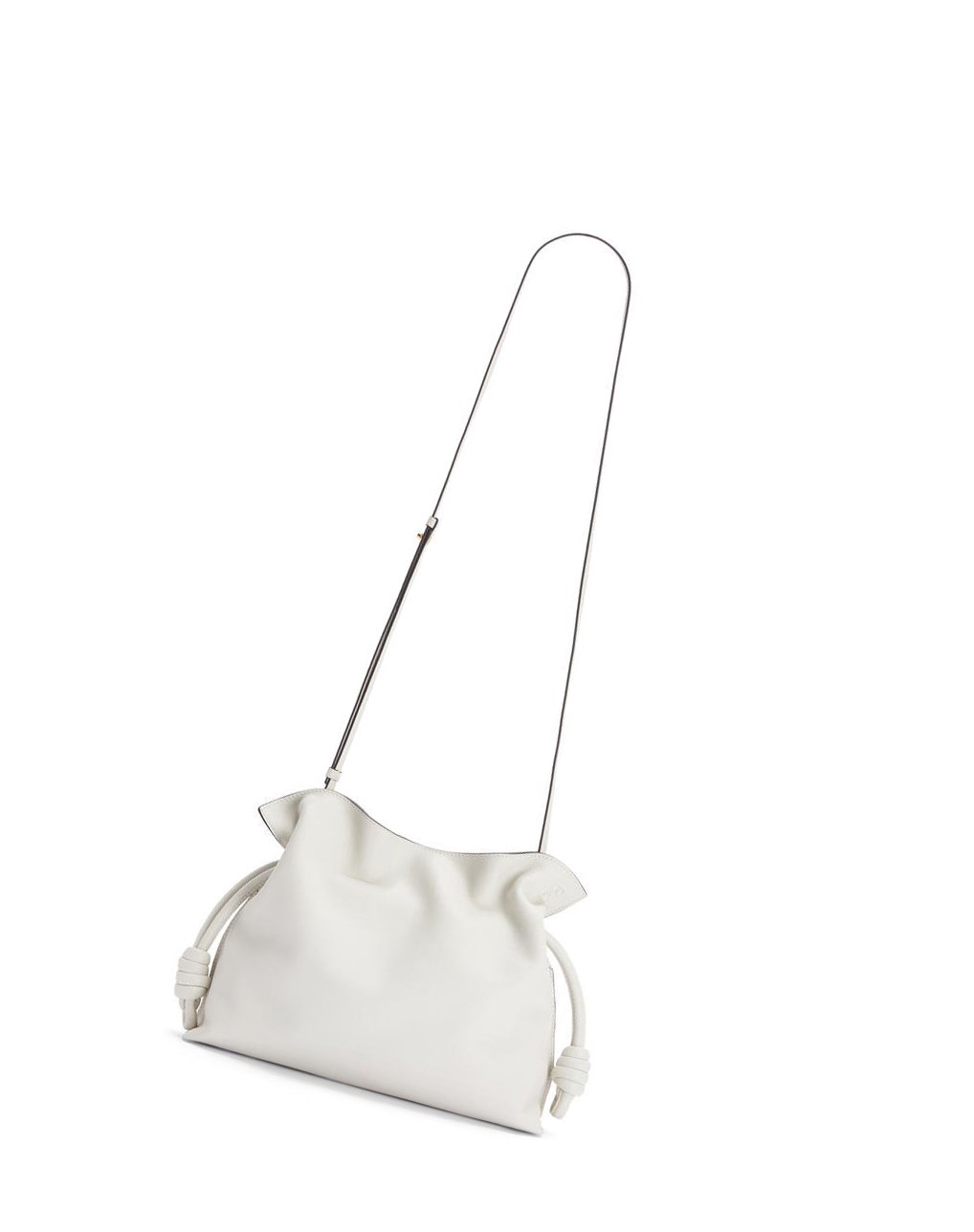 Loewe Flamenco clutch in nappa calfskin Blanche | 1465MVFCD