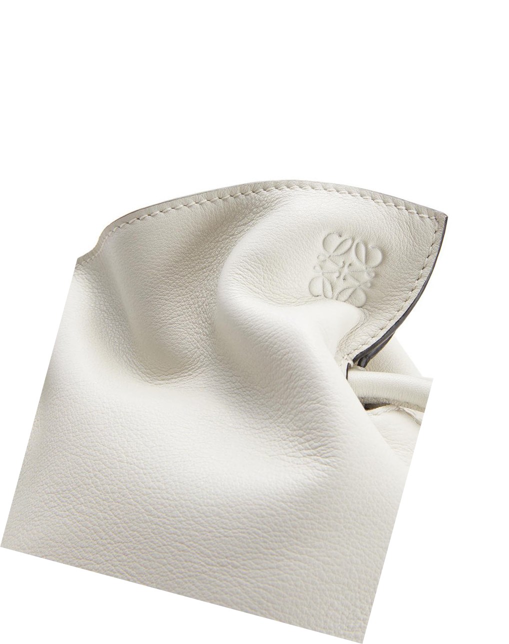 Loewe Flamenco clutch in nappa calfskin Blanche | 1465MVFCD