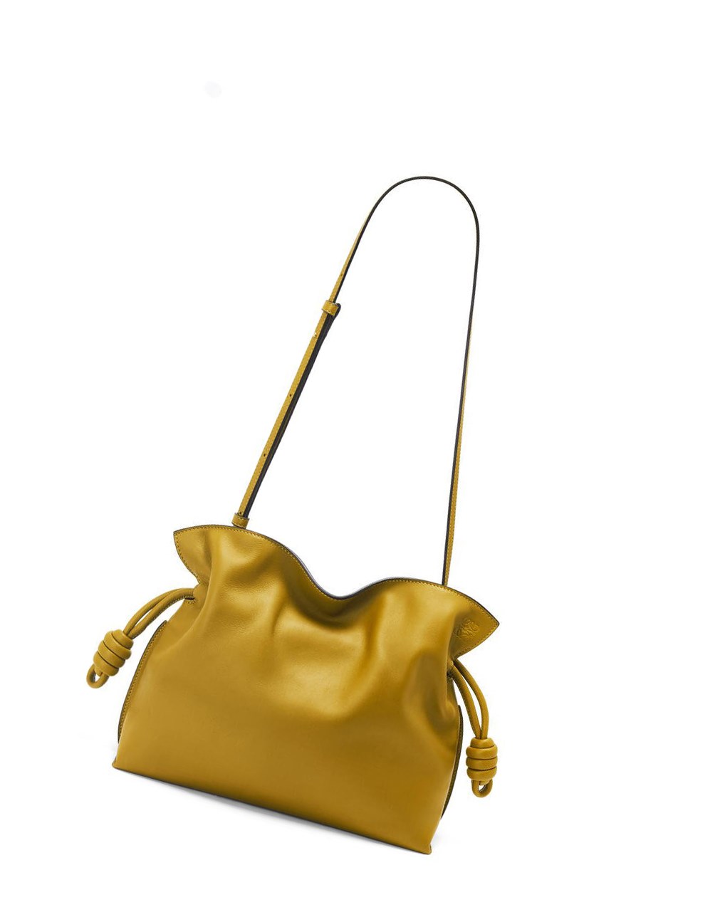 Loewe Flamenco clutch in nappa calfskin Ochre | 5987YJEUH