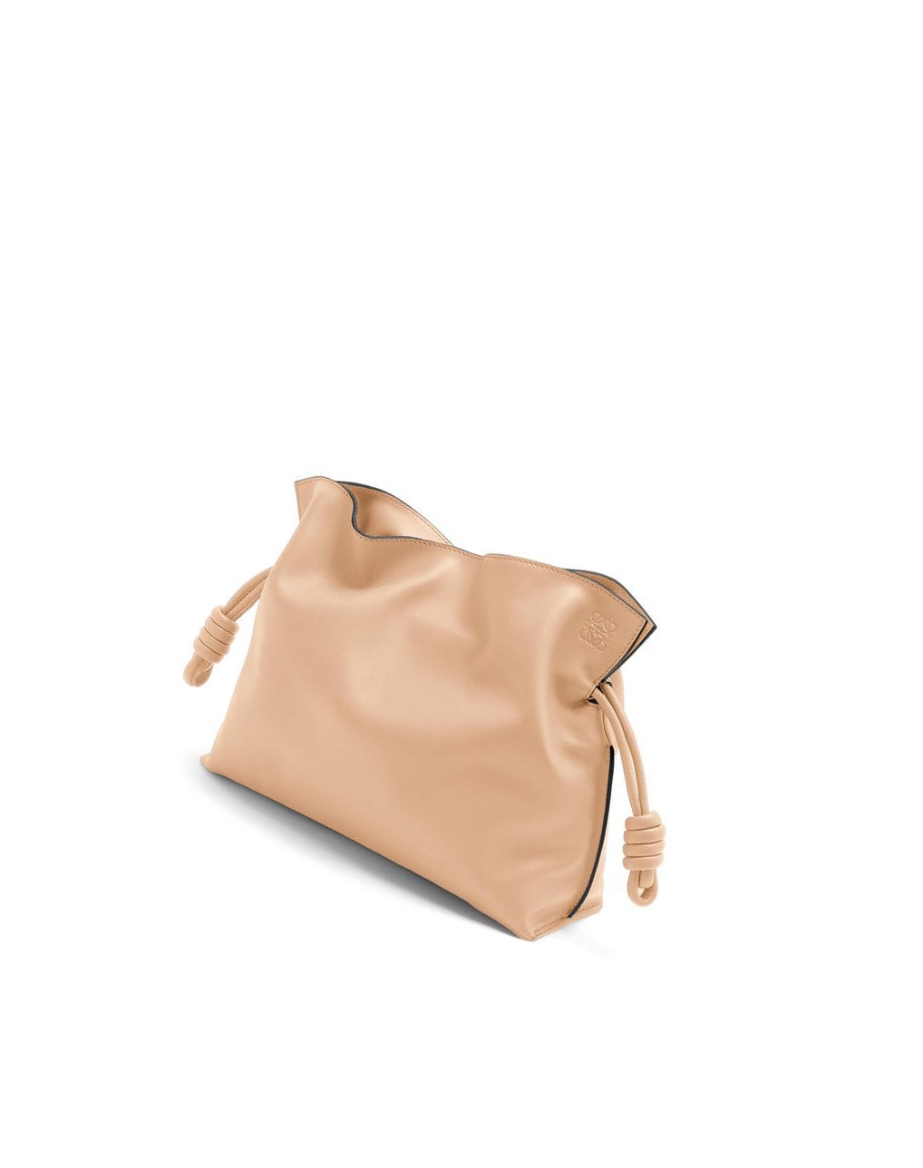 Loewe Flamenco clutch in nappa calfskin Nude | 7328CBAIZ