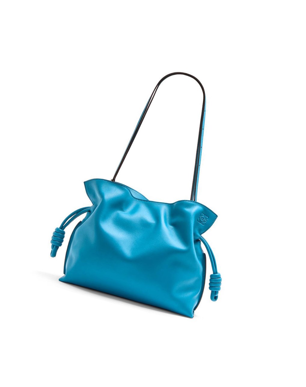 Loewe Flamenco clutch in nappa calfskin Bleu | 9608BDYMN