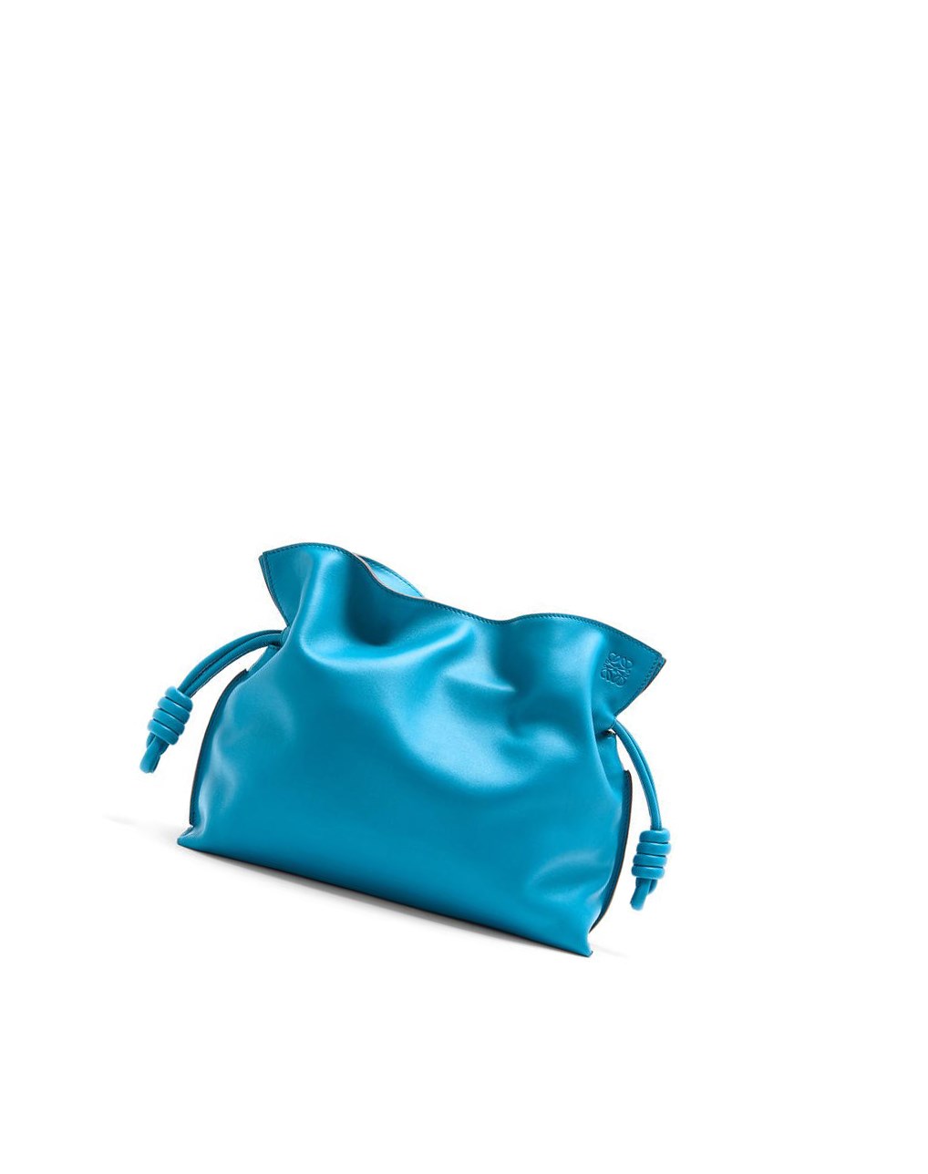 Loewe Flamenco clutch in nappa calfskin Bleu | 9608BDYMN