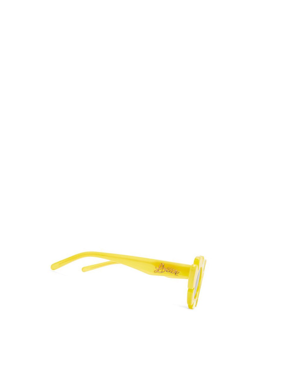 Loewe Flower sunglasses in injected nylon Jaune | 2769SZXIK