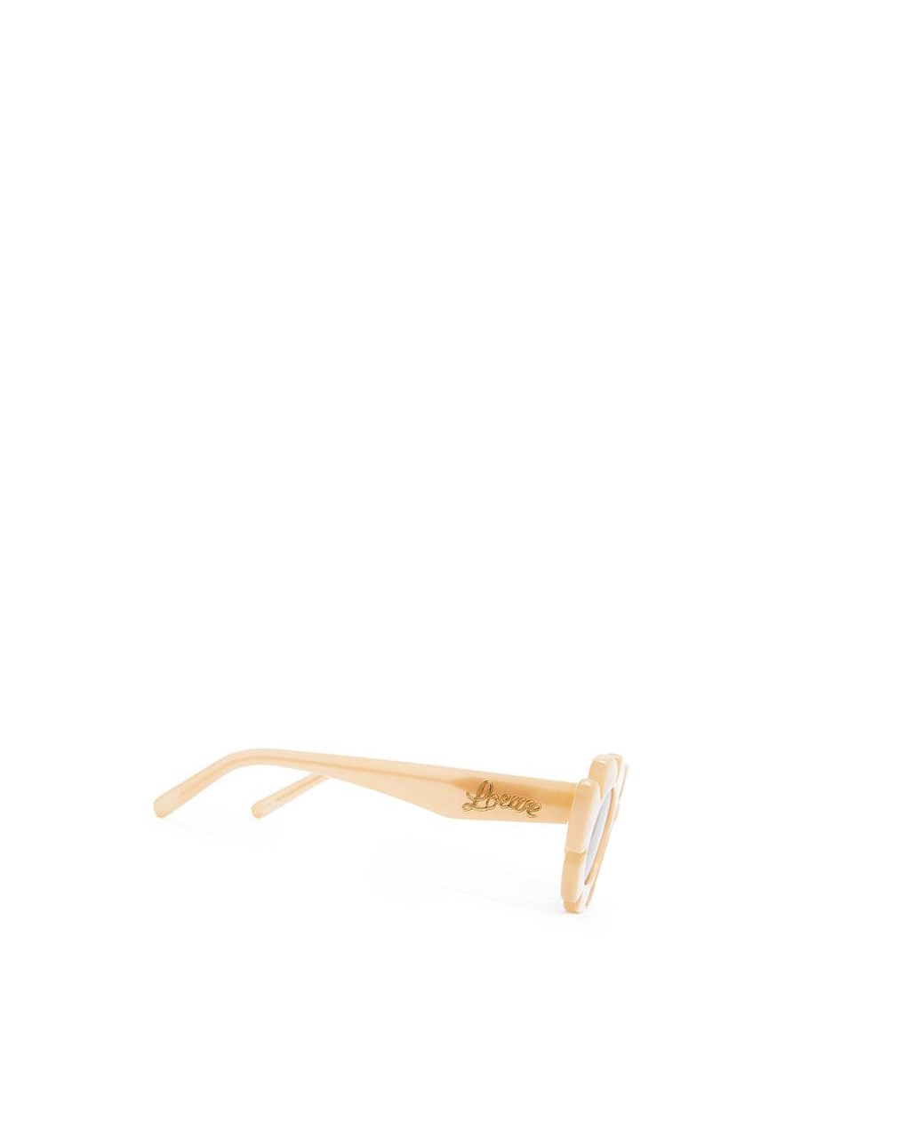 Loewe Flower sunglasses in injected nylon Beige | 3254FYHPB