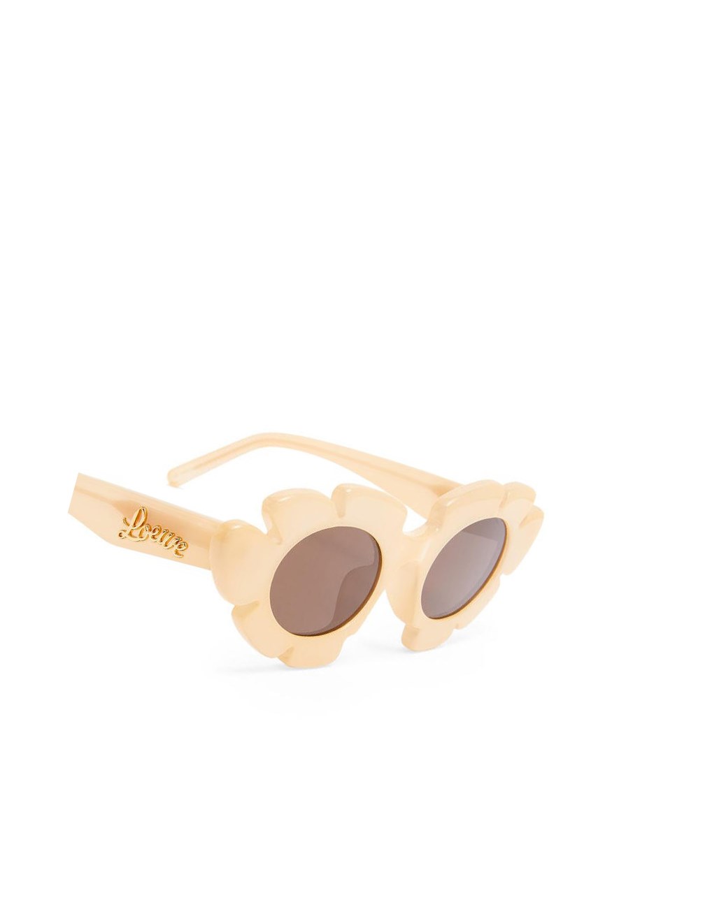 Loewe Flower sunglasses in injected nylon Beige | 3254FYHPB