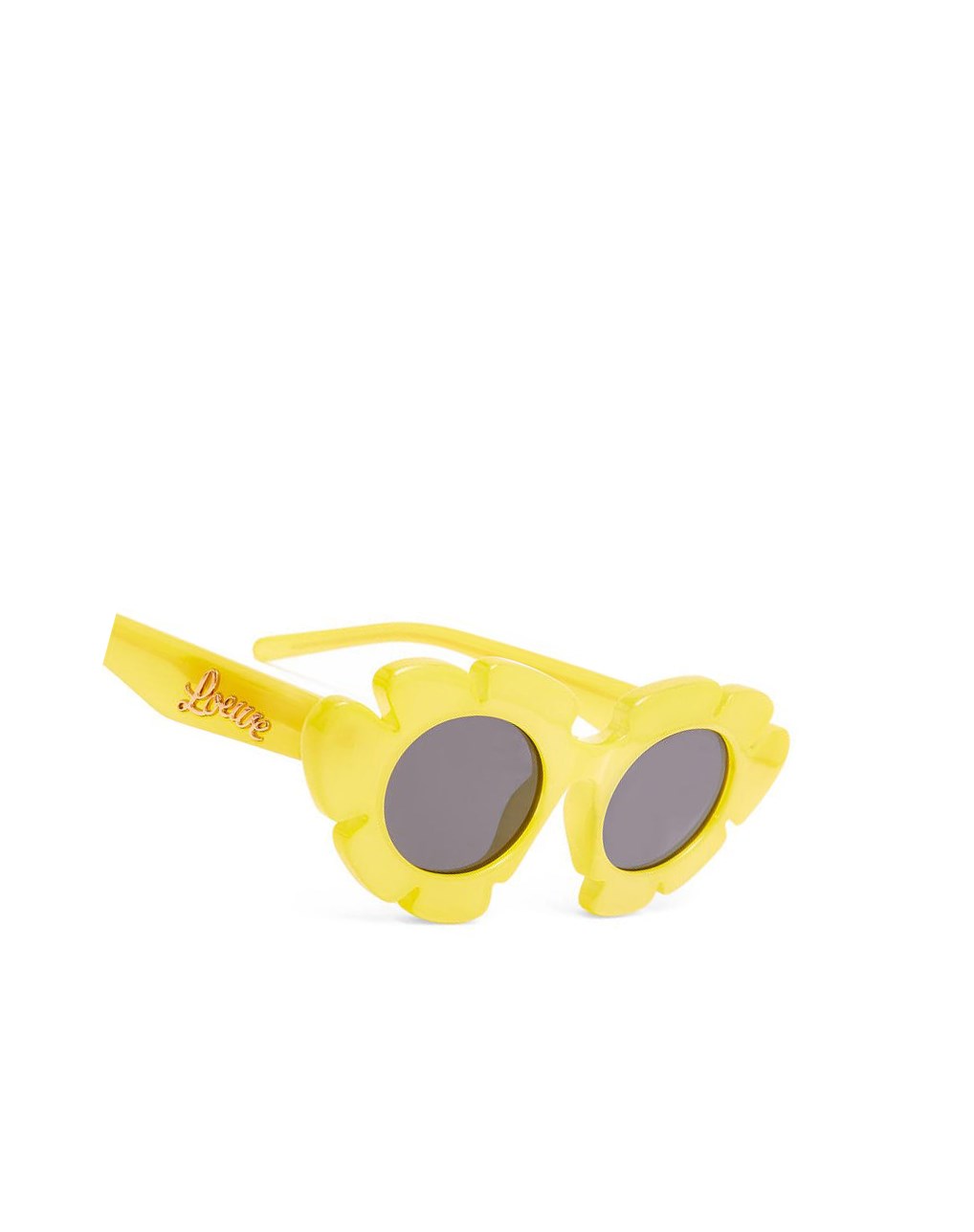 Loewe Flower sunglasses in injected nylon Jaune | 5843QTYFZ