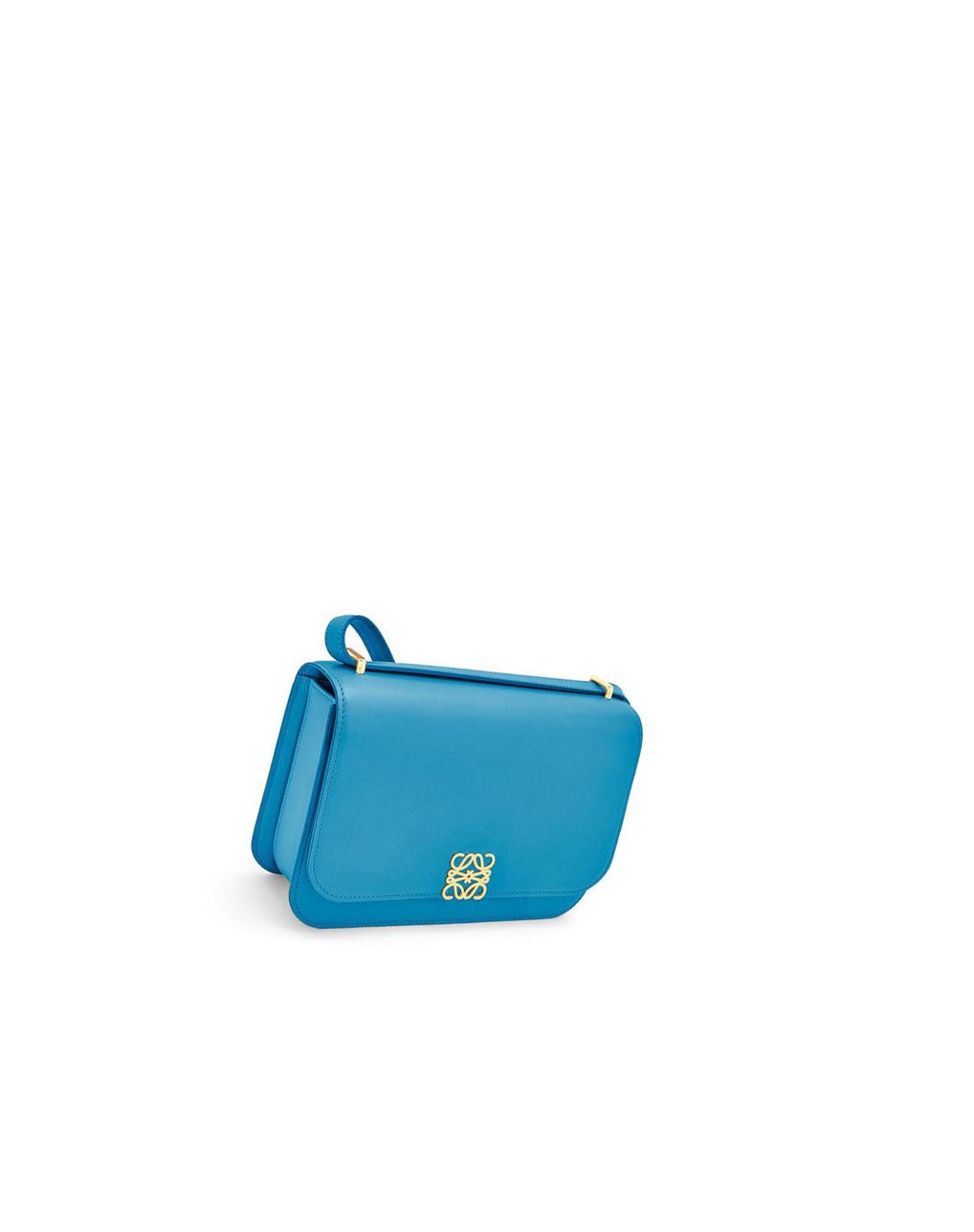 Loewe Goya bag in silk calfskin Bleu | 3890QNZSP