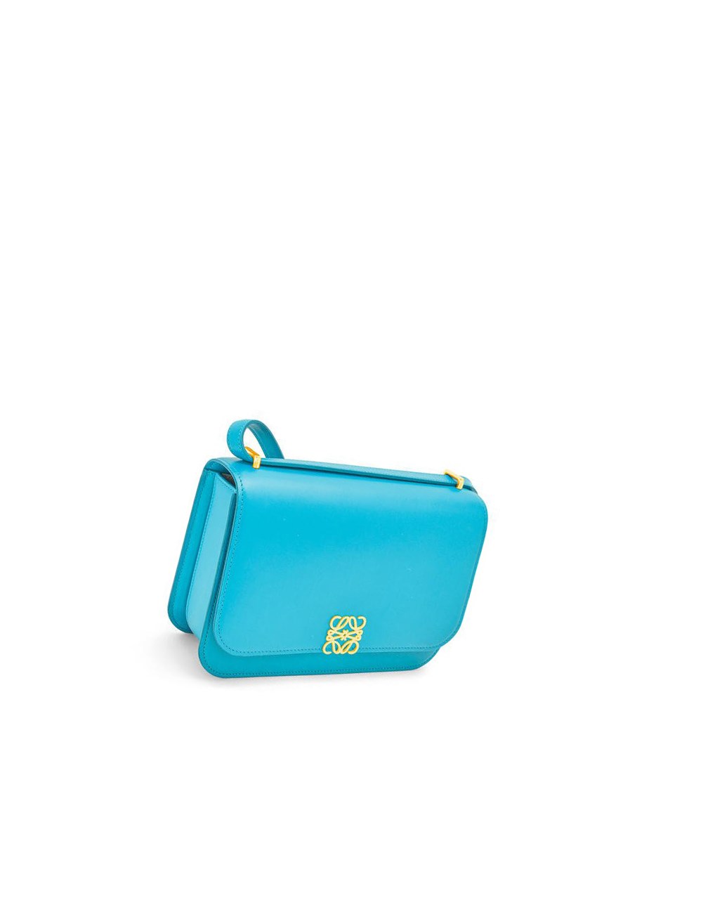 Loewe Goya bag in silk calfskin Cyan | 0582WKXEP