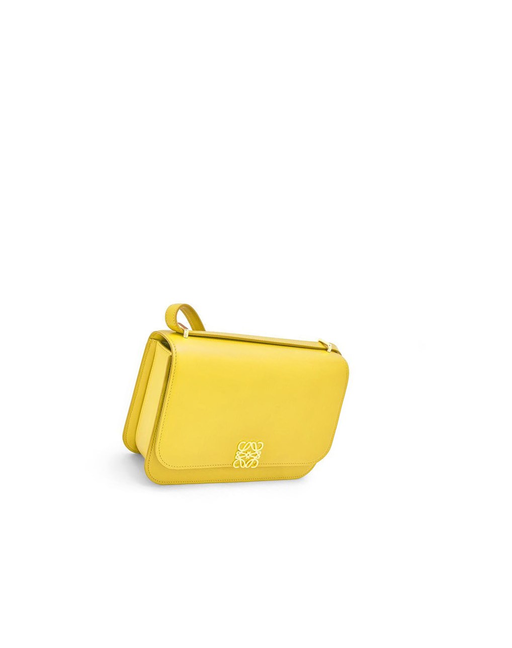 Loewe Goya bag in silk calfskin Jaune | 1065KWMYB