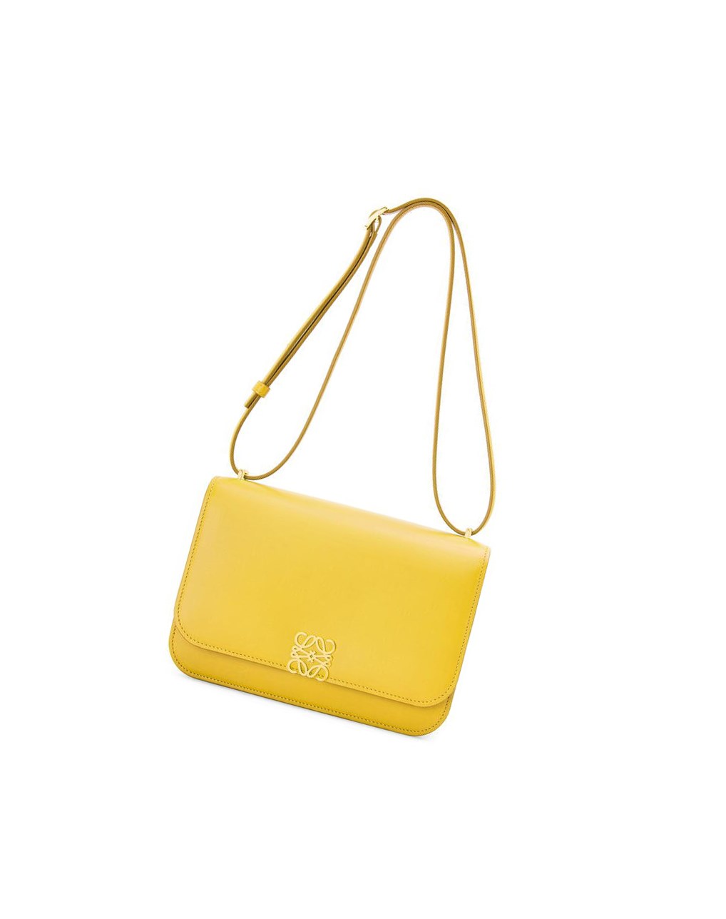 Loewe Goya bag in silk calfskin Jaune | 1065KWMYB