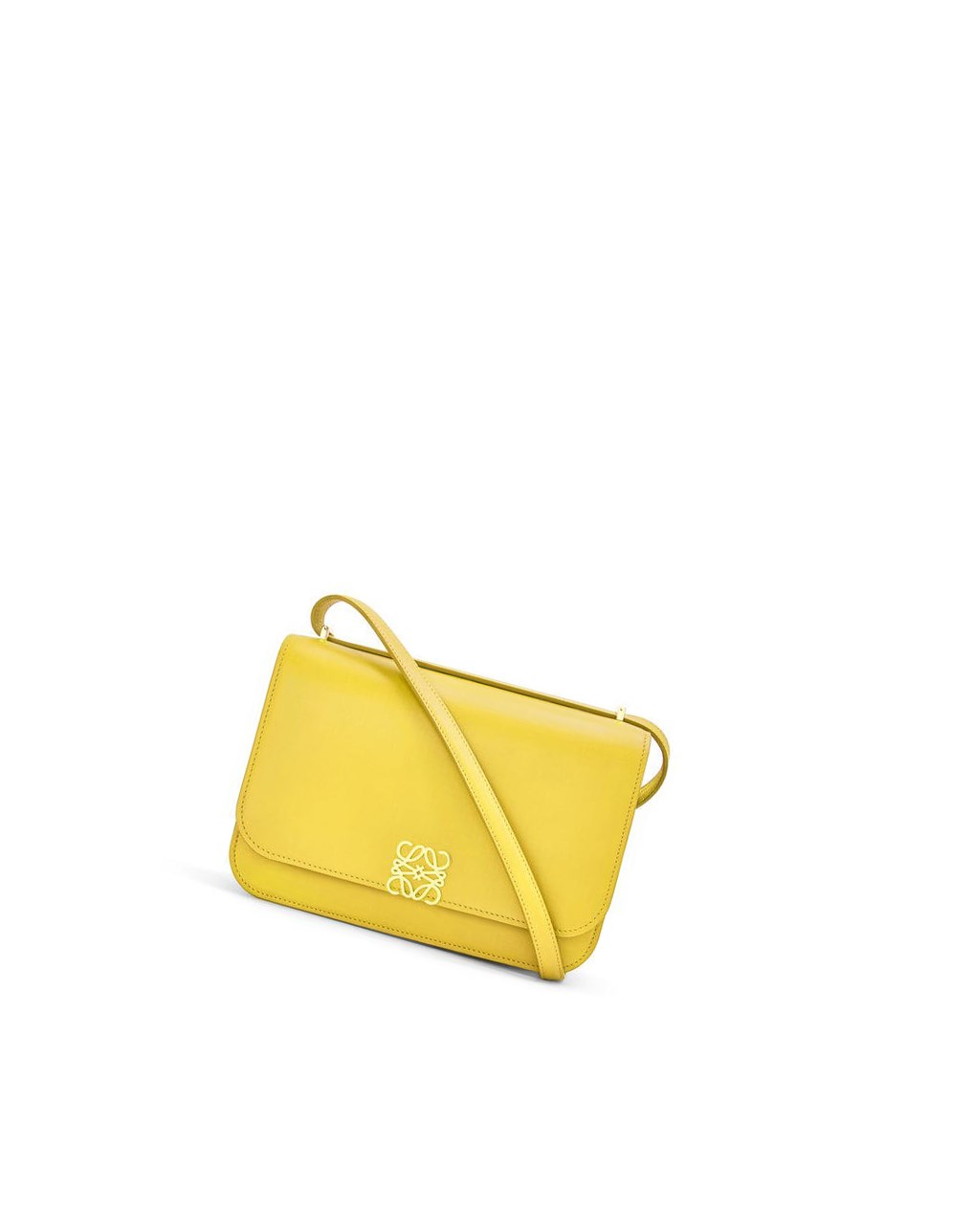 Loewe Goya bag in silk calfskin Jaune | 6521XTPFB