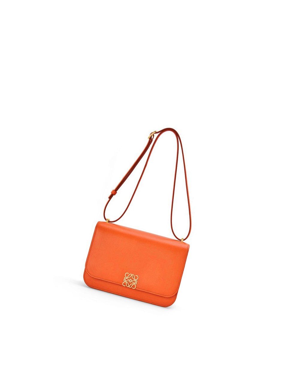 Loewe Goya bag in silk calfskin Orange | 6294ZBRIS