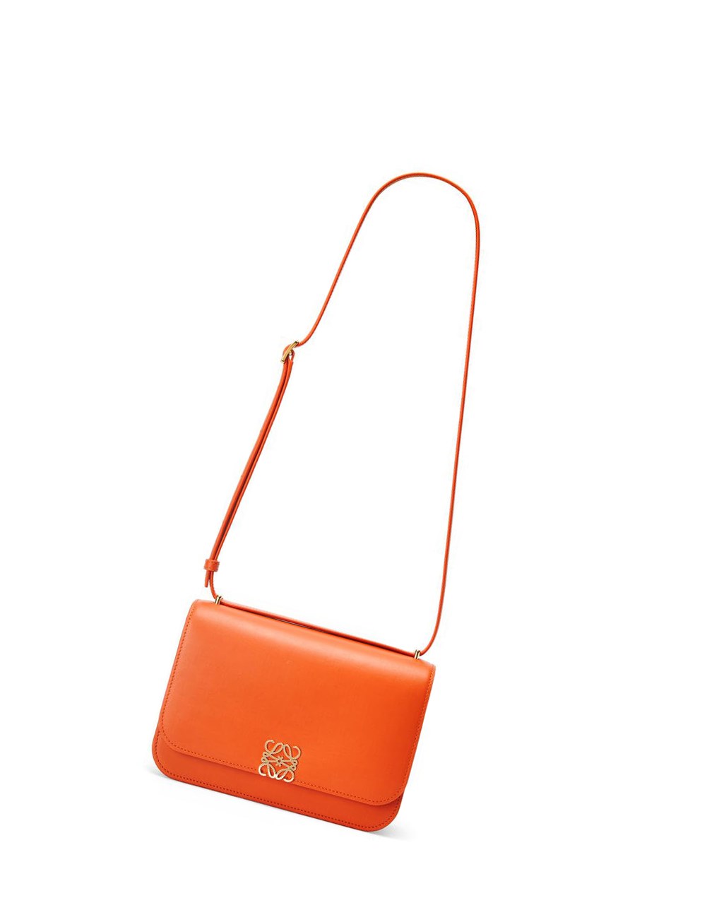 Loewe Goya bag in silk calfskin Orange | 6294ZBRIS