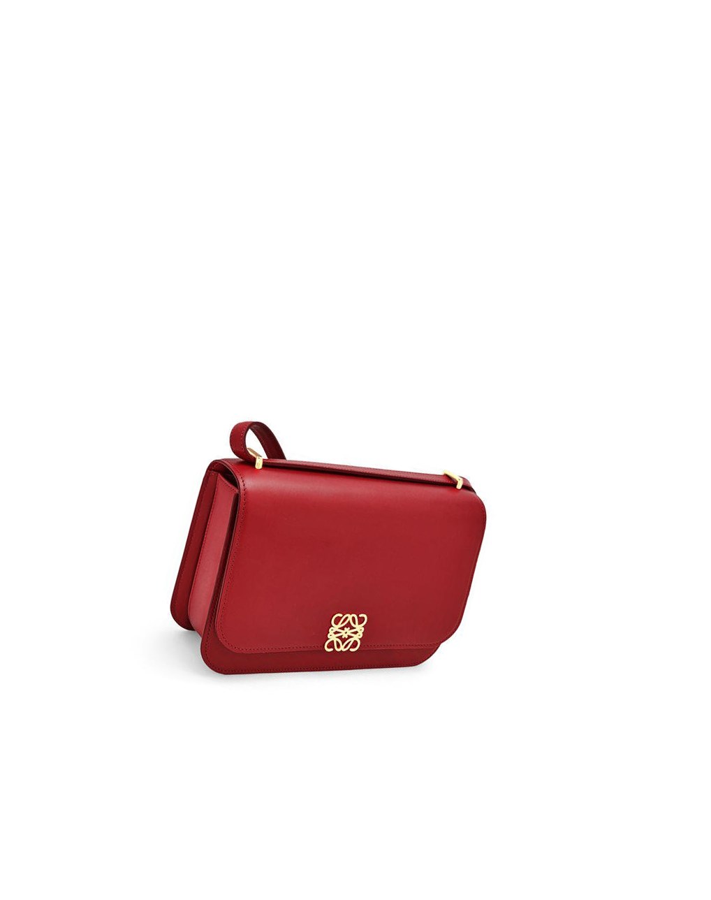 Loewe Goya bag in silk calfskin Rouge Foncé | 1945BDUHQ