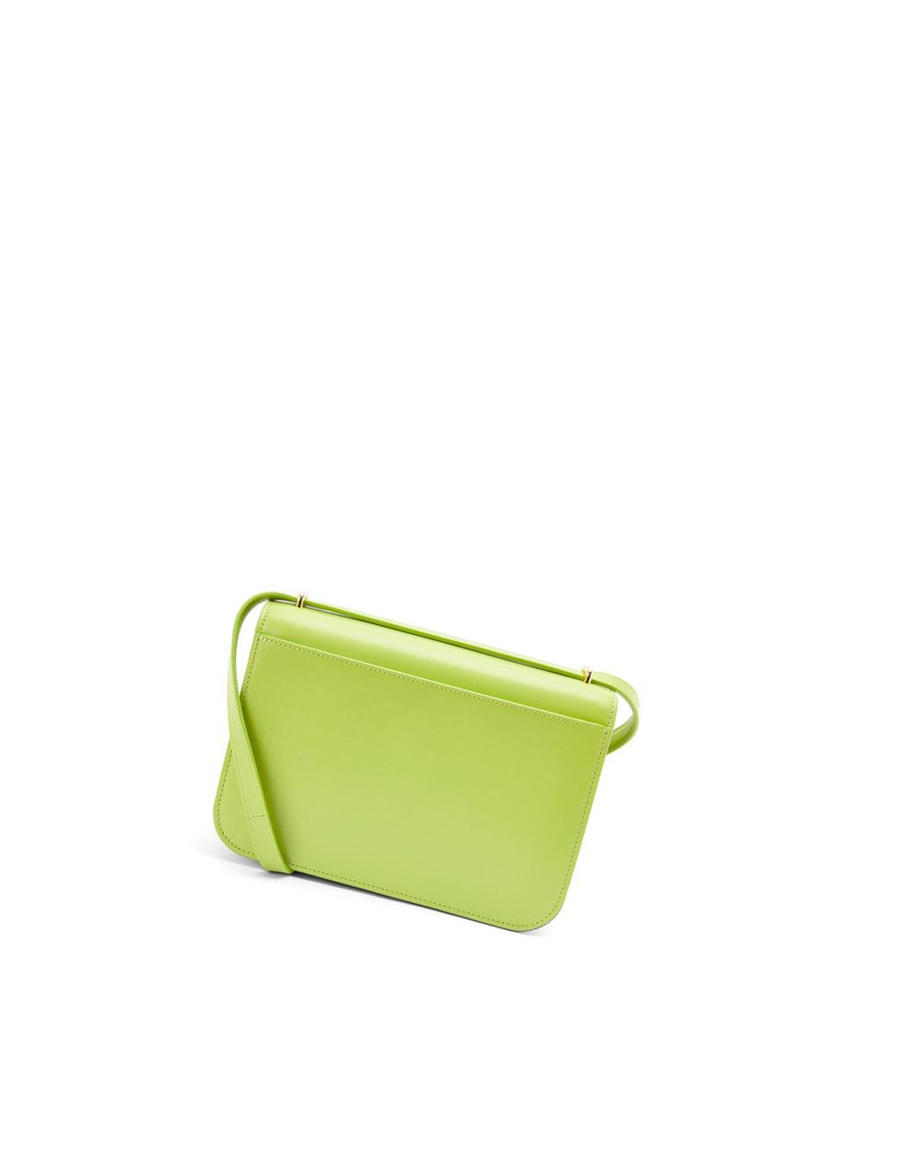 Loewe Goya bag in silk calfskin Vert | 2567ICRBA