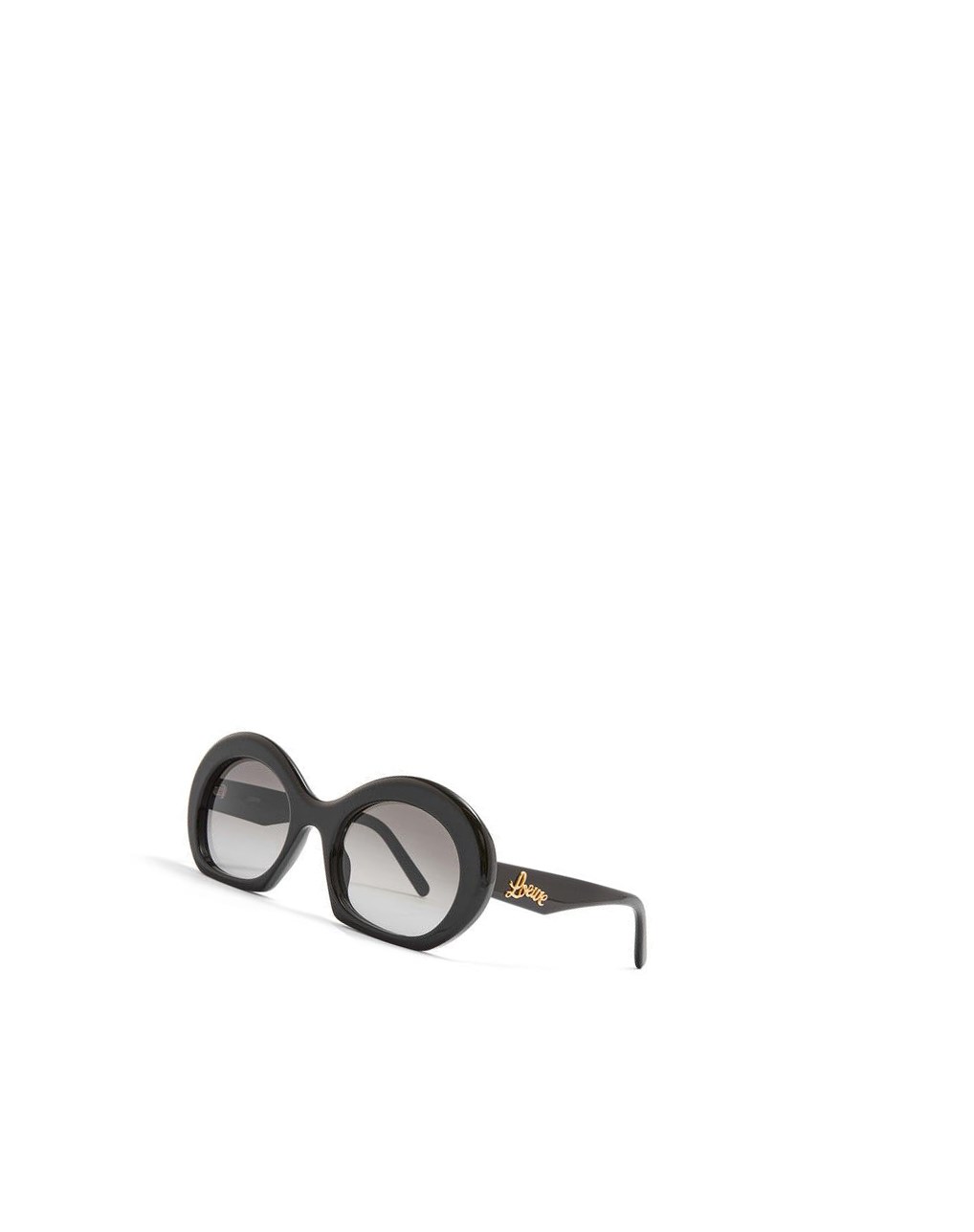 Loewe Halfmoon sunglasses in acetate Noir | 1738XEBKV