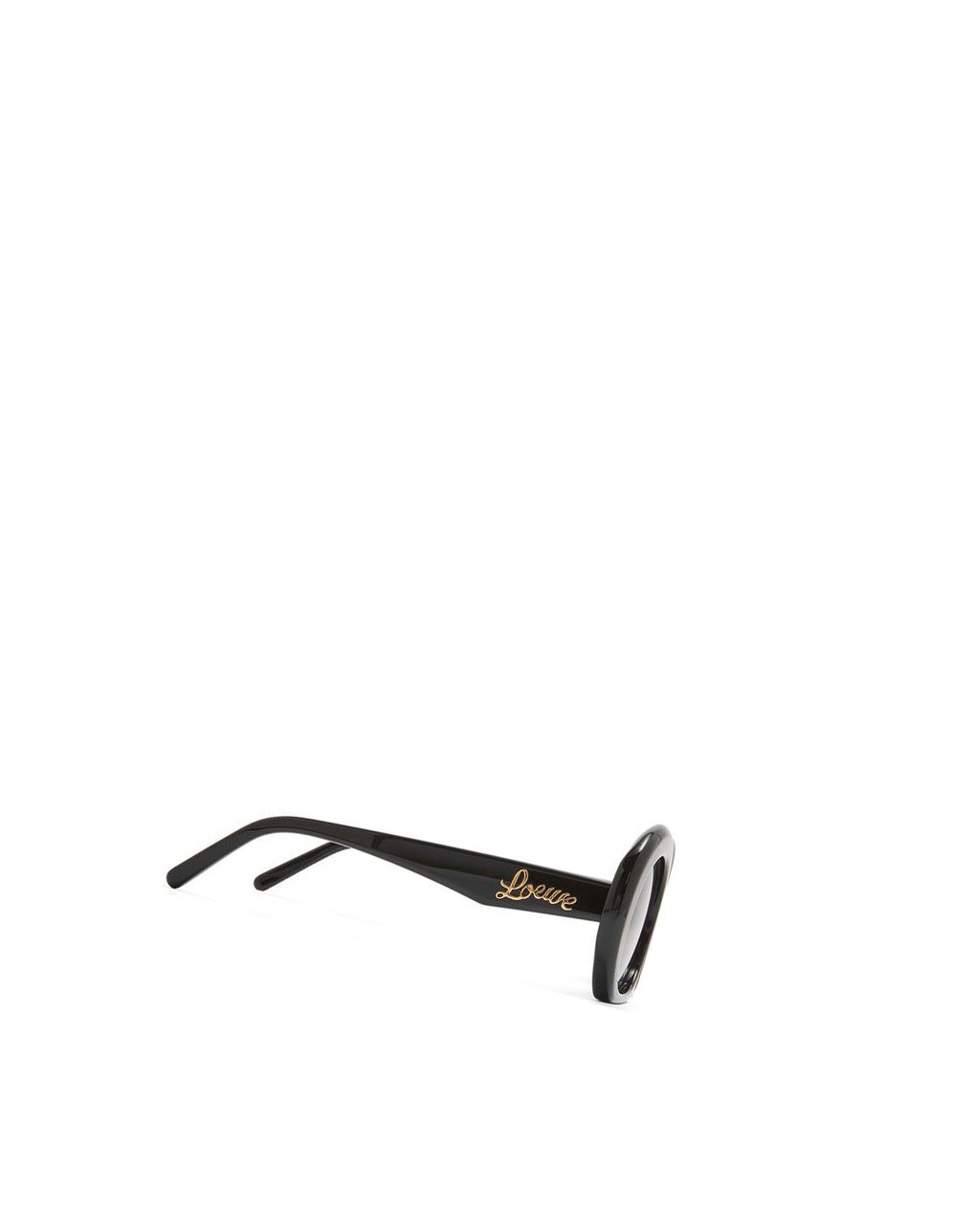 Loewe Halfmoon sunglasses in acetate Noir | 1738XEBKV