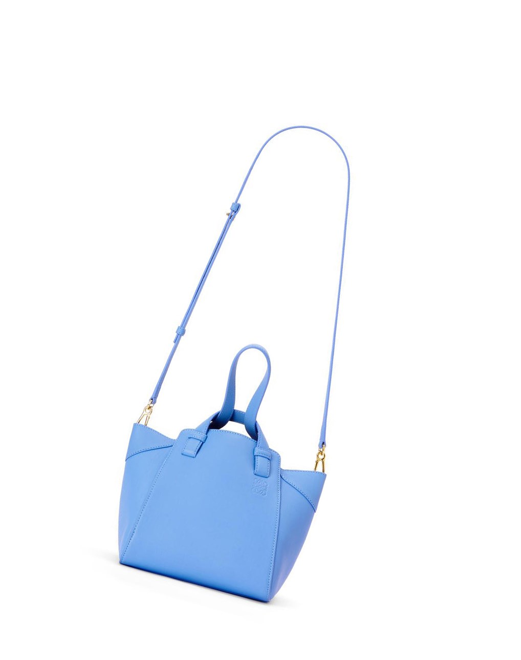 Loewe Hammock Nugget bag in nappa calfskin Bleu | 0832QBXWP