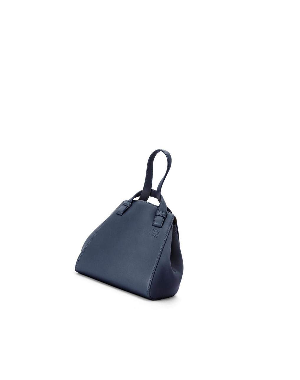 Loewe Hammock Nugget bag in nappa calfskin Bleu Marine Foncé | 3825KCZAS