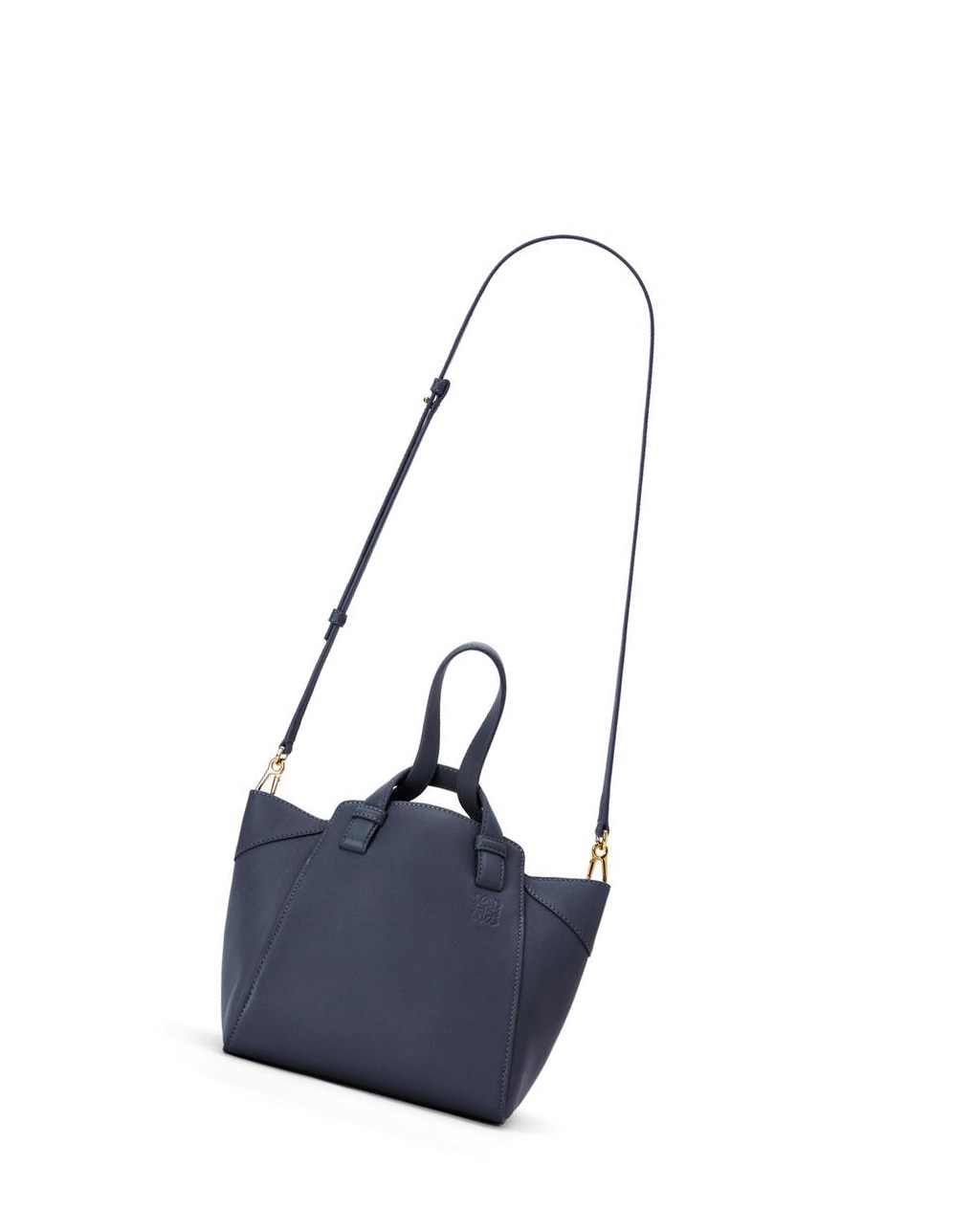 Loewe Hammock Nugget bag in nappa calfskin Bleu Marine Foncé | 3825KCZAS