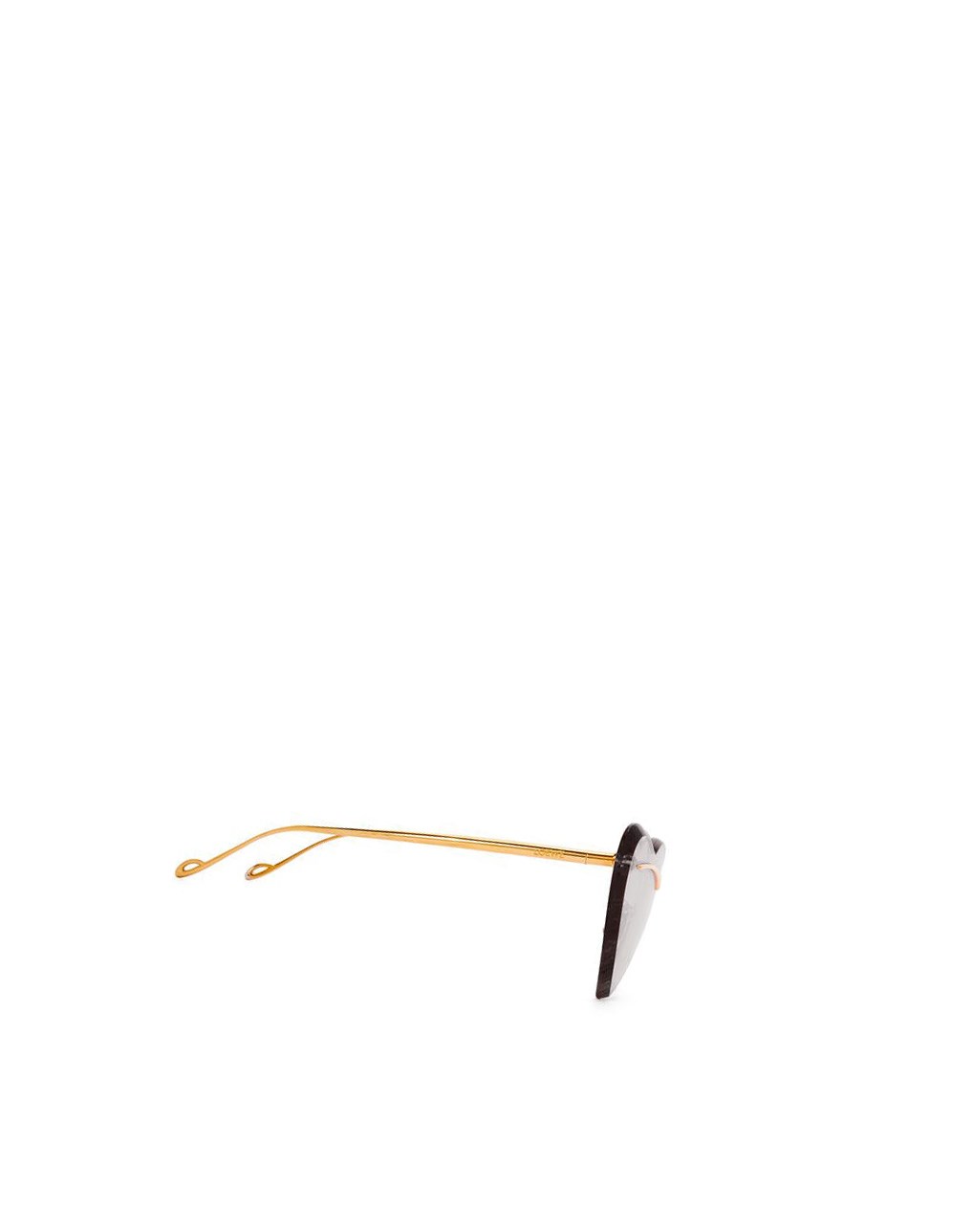 Loewe Heart sunglasses in metal Smoke | 6591KFGCY