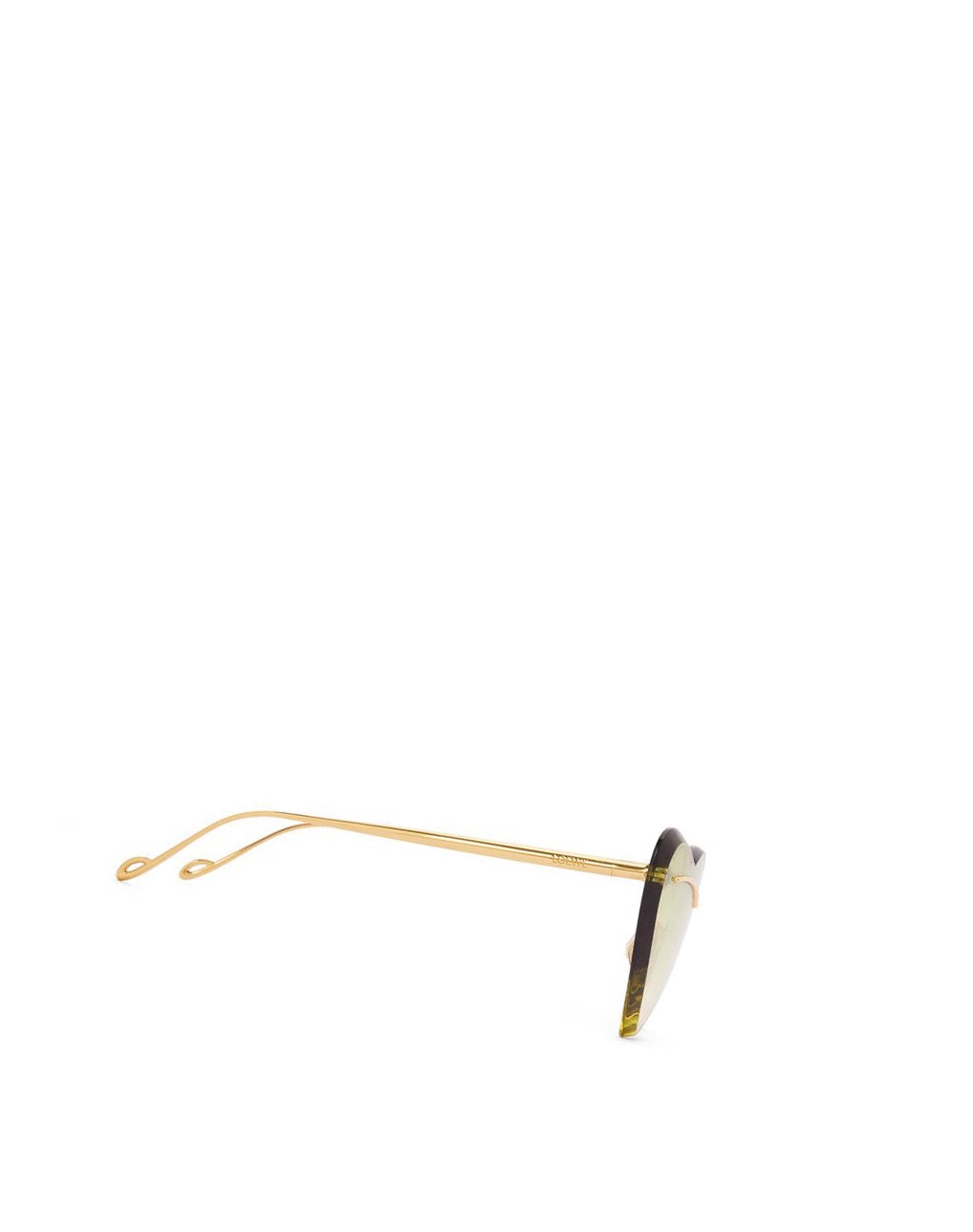 Loewe Heart sunglasses in metal Vert | 6915LSEVN