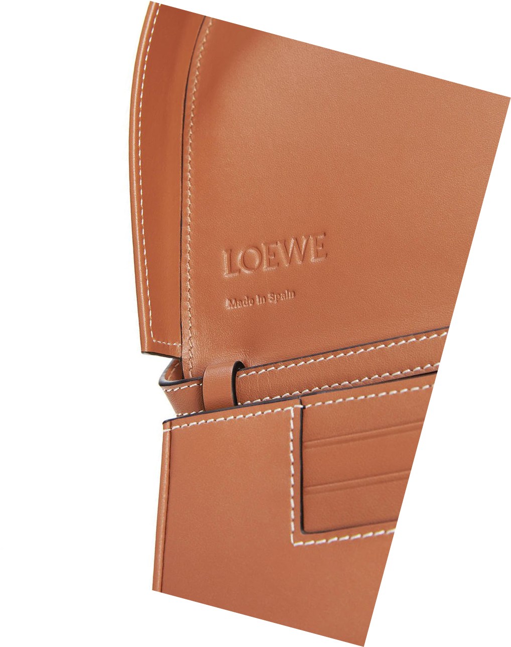 Loewe Heel bag in soft calfskin Tan | 9048OPCYD