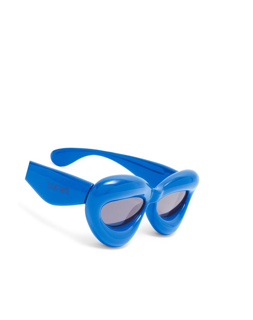 Loewe Inflated cateye sunglasses in acetate Bleu | 1024TOQZL