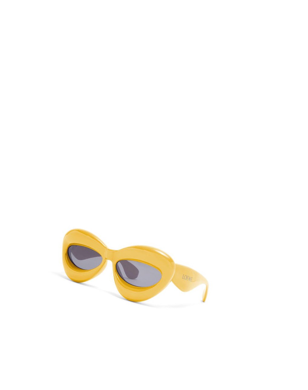 Loewe Inflated cateye sunglasses in acetate Jaune | 5702EUHTY